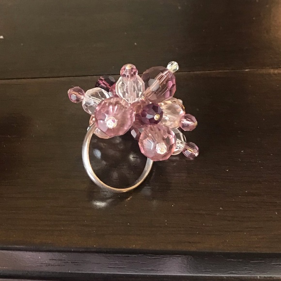 NEW Sterling Silver Crystal Ring - Picture 5 of 9